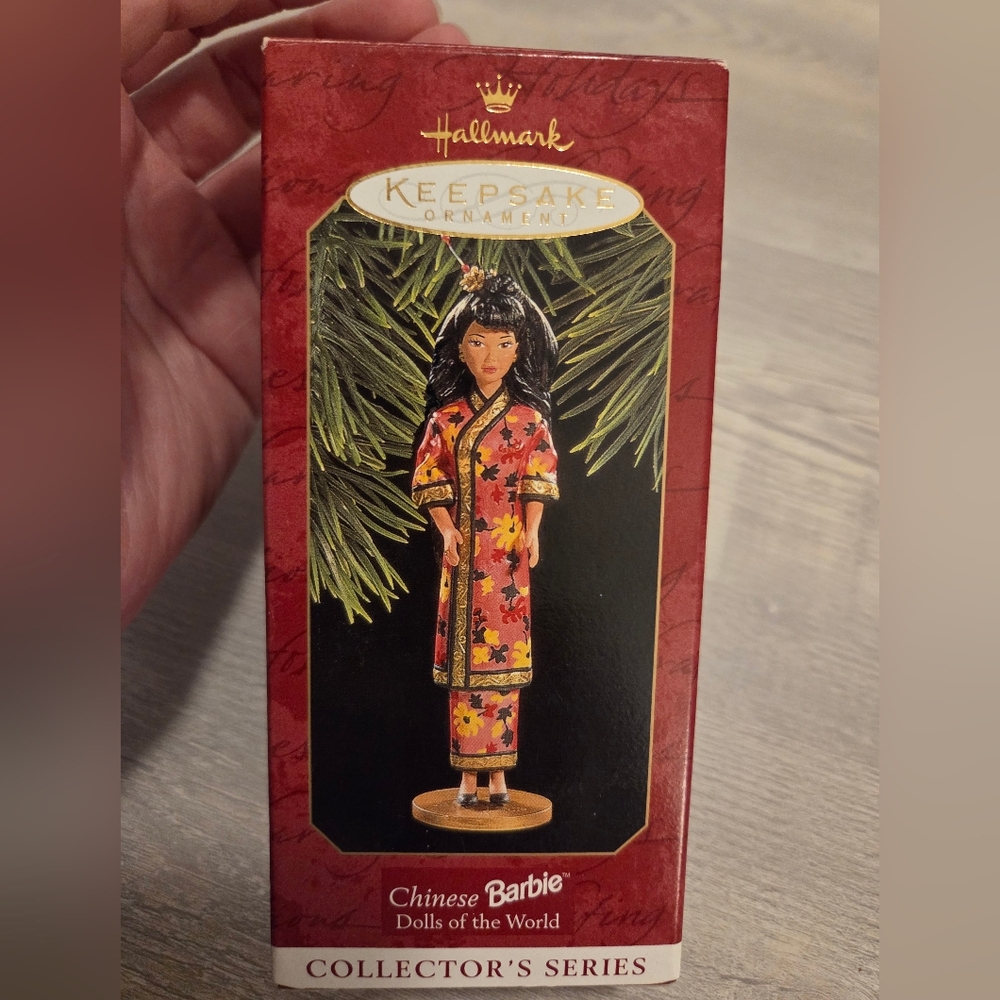 1997 Hallmark Keepsake Chinese Barbie Ornament